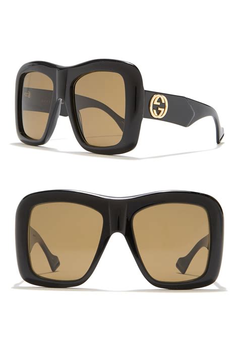 gucci 60mm oversized sunglasses|Gucci unisex fashion 54mm sunglasses.